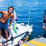 Brasileiro cruza o Atlântico a remo sozinho e repete rota de Amyr Klink