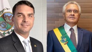 Caiado deve anunciar apoio a Flávio em encontro em Goiânia