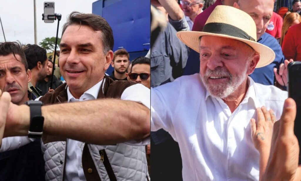 Pesquisa Datafolha mostra Flávio Bolsonaro com 47% e Lula com 45% Datafolha: Flávio Bolsonaro tem 47% e Lula, 45% das intenções de voto