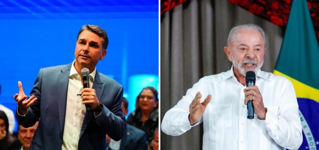 Datafolha: Flávio tem 51% e Lula, 49% dos votos válidos