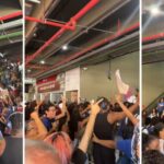 Estudantes se reúnem na Estação da Lapa em apoio a Lula