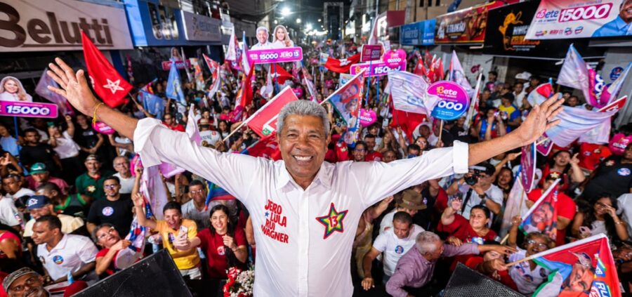 Jerônimo Rodrigues é reeleito governador da Bahia no primeiro turno