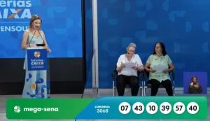 Mega-Sena 3068 acumula e prêmio vai a R$ 112 milhões