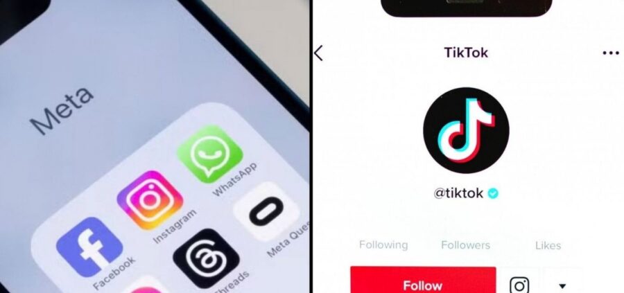Meta proíbe anúncios do TikTok em redes sociais nos EUA e em mais seis países
