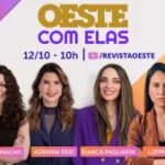 Oeste com Elas: assista ao programa de 12/10/2026