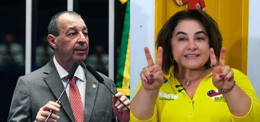 Omar Aziz (PSD) e Professora Maria (PL) do Carmo vão disputar o segundo turno no Amazonas