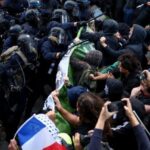 Paris em chamas: estudantes tomam a Praça da Bastilha na continuação dos protestos pela educação