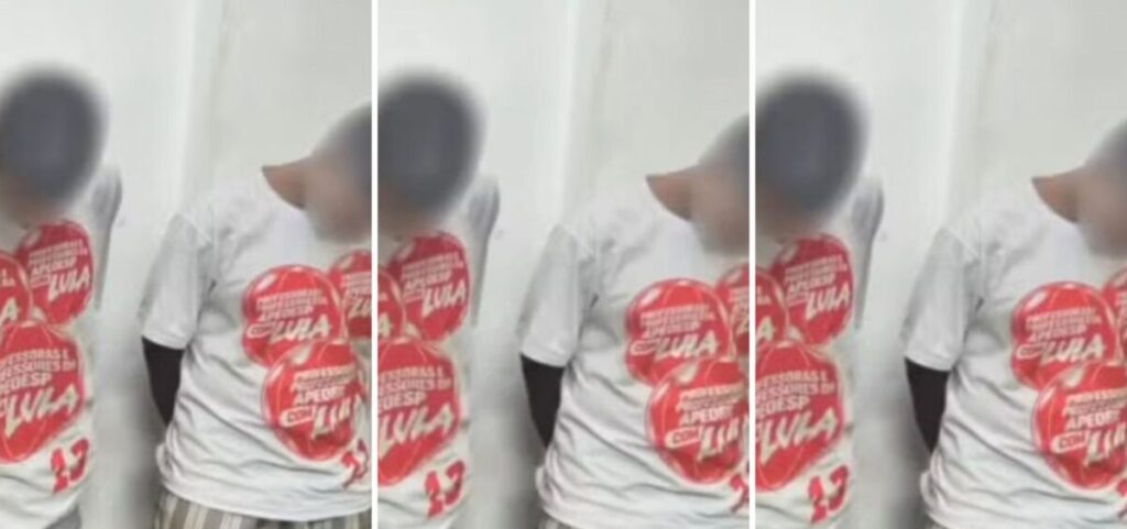 Policiais são acusados de forçar suspeitos a vestirem camisetas de campanha de Lula