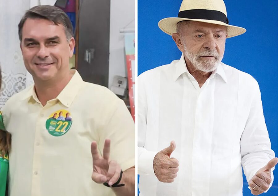Programa eleitoral de Flávio Bolsonaro homenageia Nossa Senhora Aparecida, mas vai ao ar sem áudio