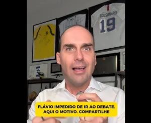 ‘Um verdadeiro escárnio’, diz Eduardo